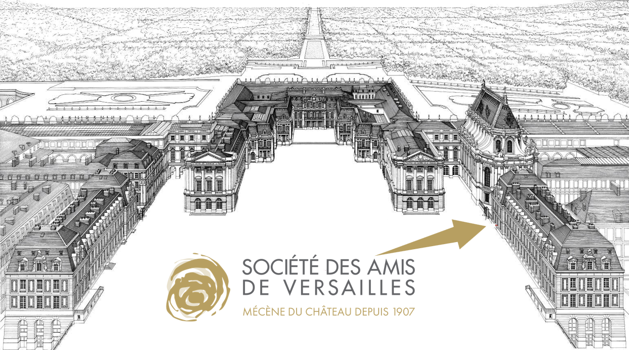 Plan d'acc&egrave;s Soci&eacute;t&eacute; des Amis de Versailles